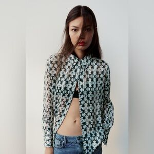Zara blouse xs